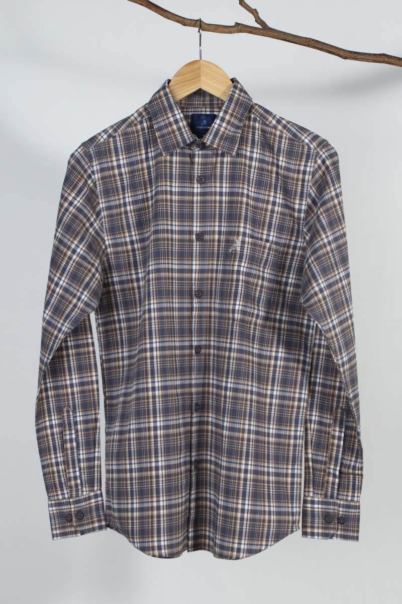 Grey Checks Shirt