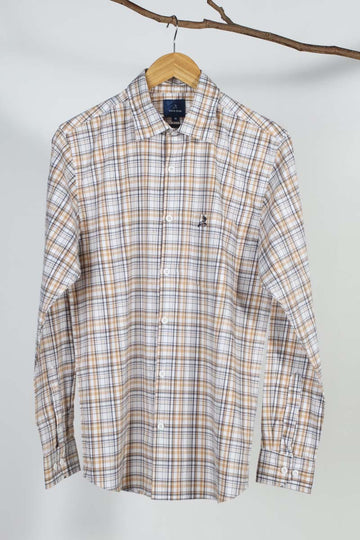 White Checks Shirt