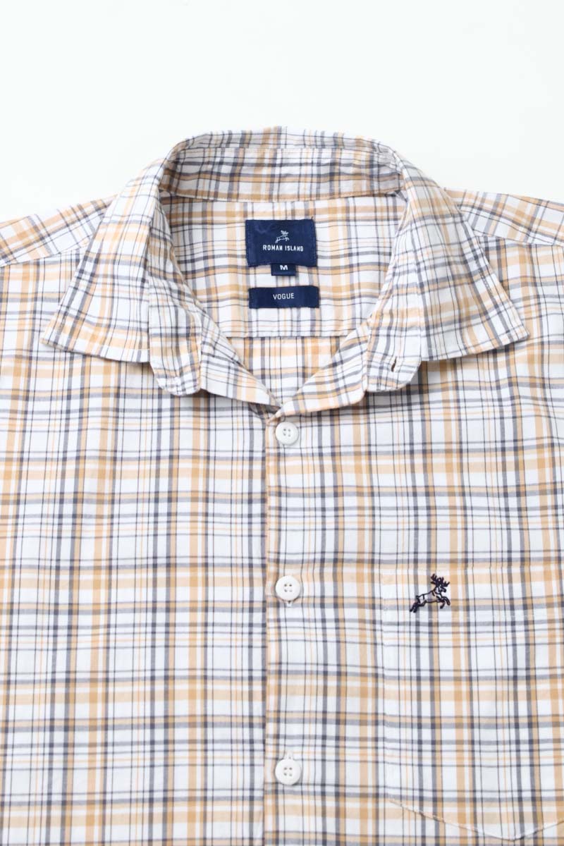 White Checks Shirt