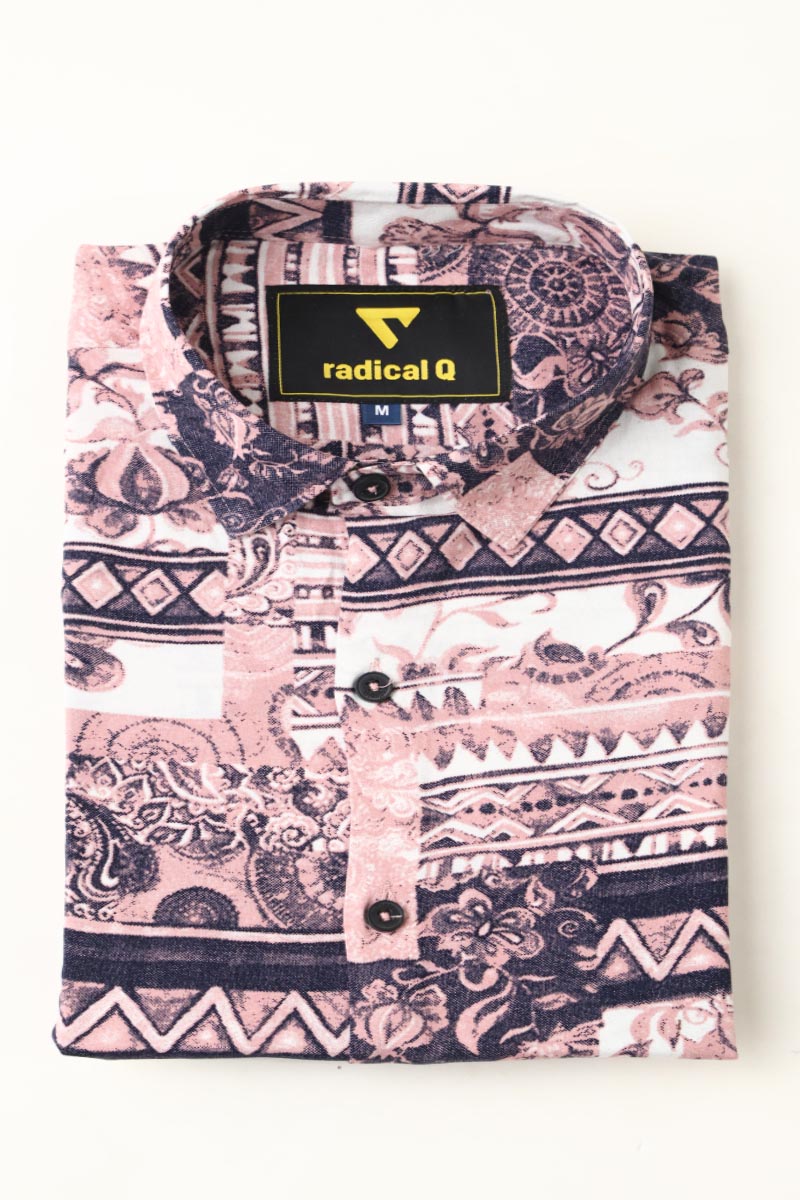 Rayon Print Shirt