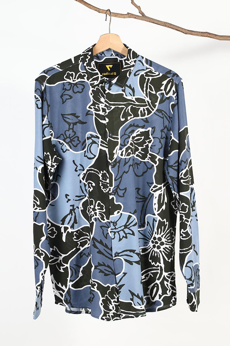 Rayon Print Shirt