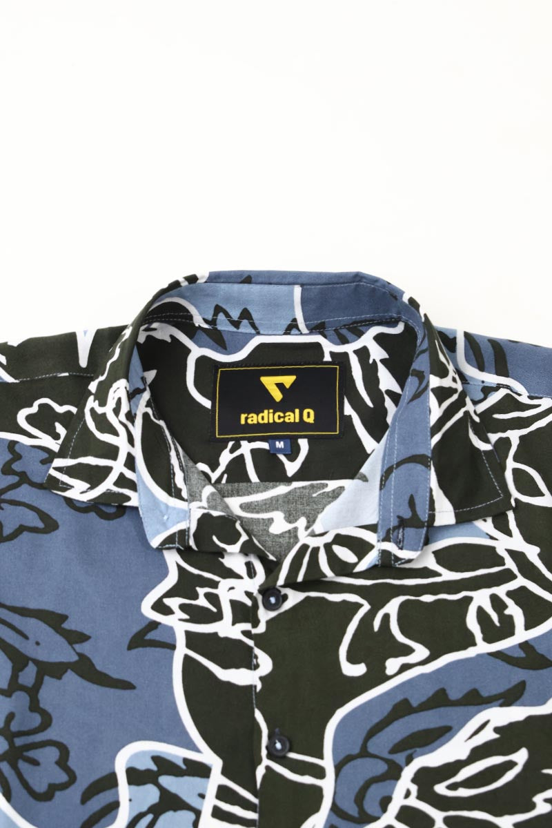 Rayon Print Shirt