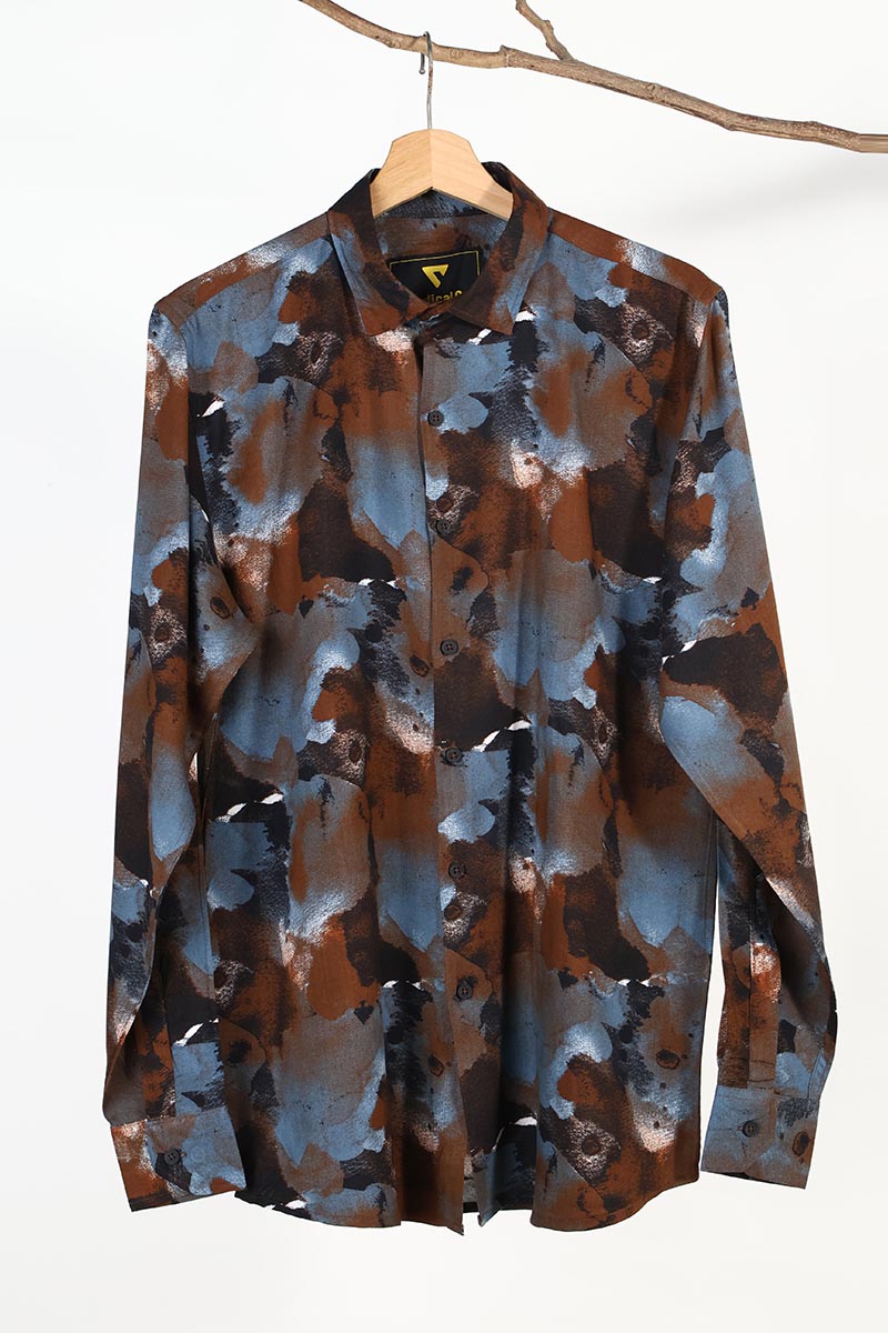Rayon Print Shirt