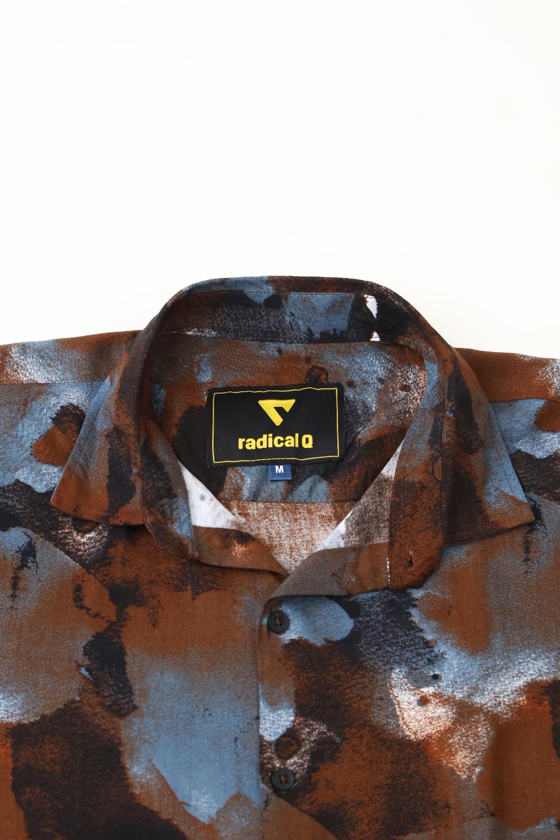 Rayon Print Shirt