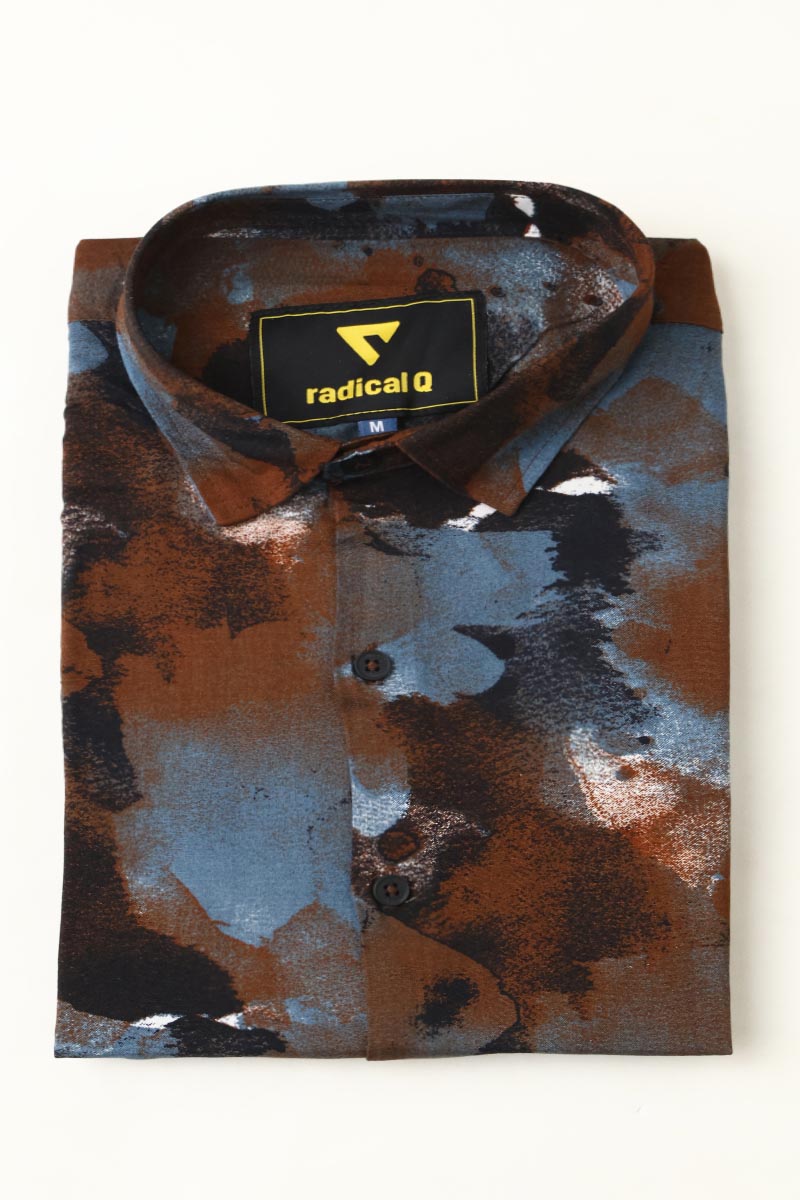Rayon Print Shirt