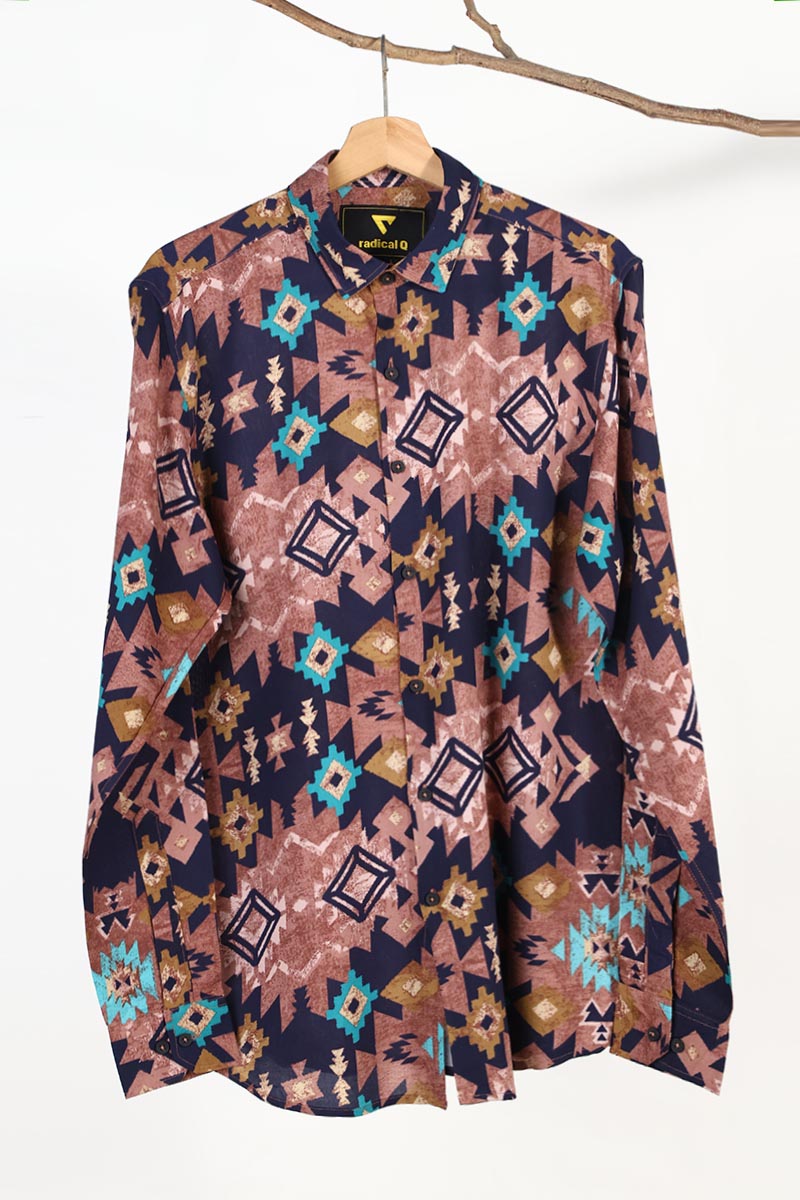 Rayon Print Shirt