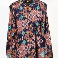 Rayon Print Shirt