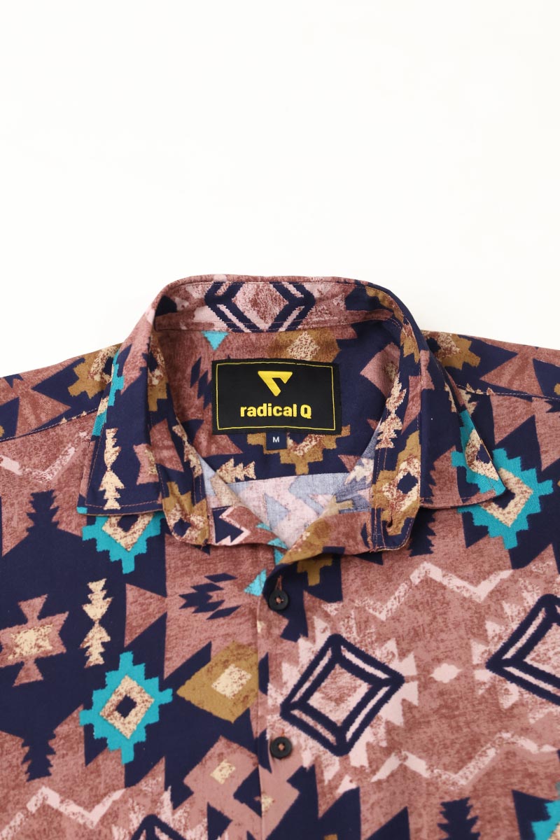 Rayon Print Shirt