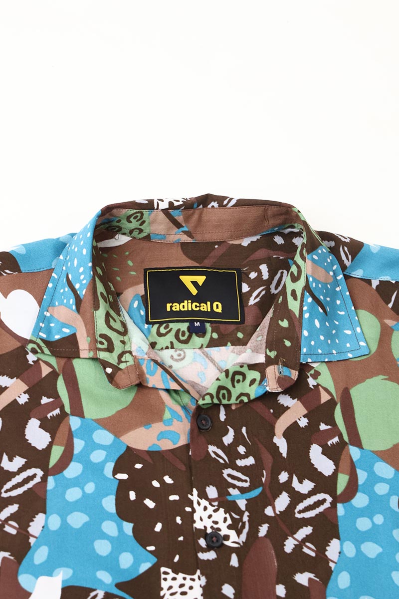 Rayon Print Shirt
