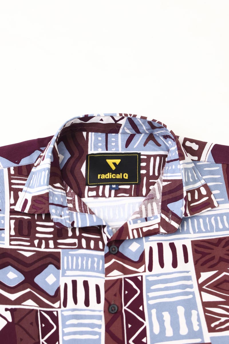 Rayon Print Shirt