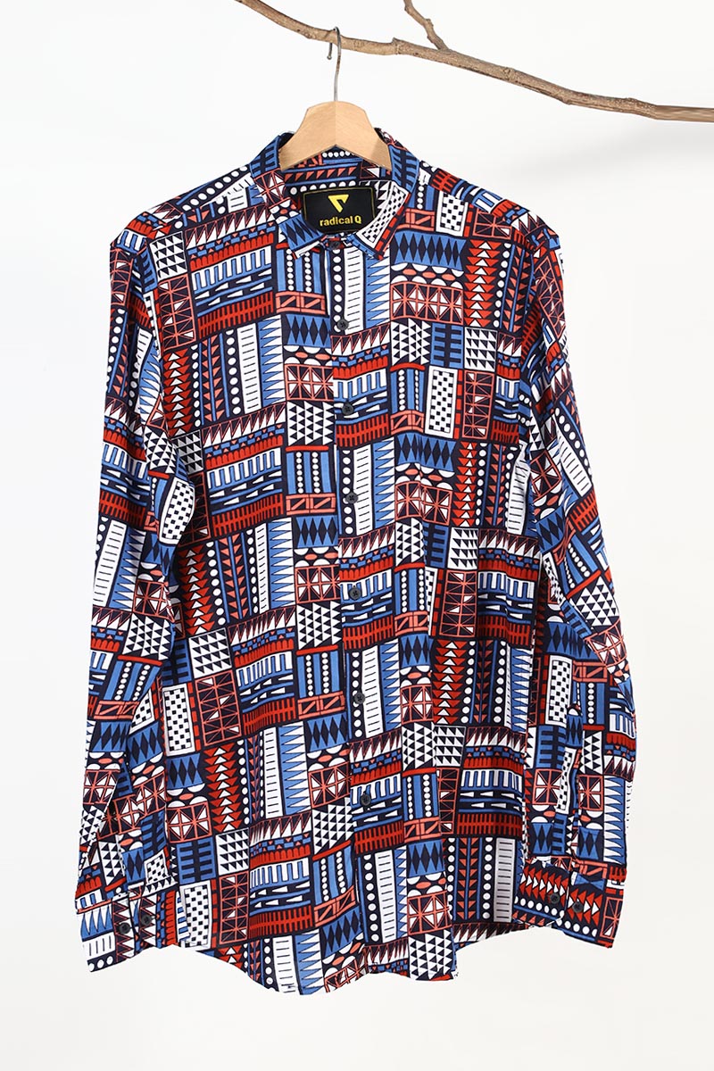 Rayon Print Shirt