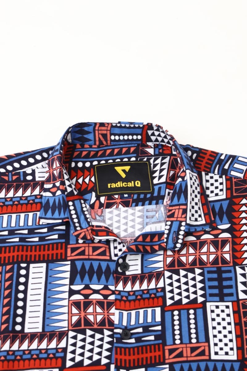 Rayon Print Shirt