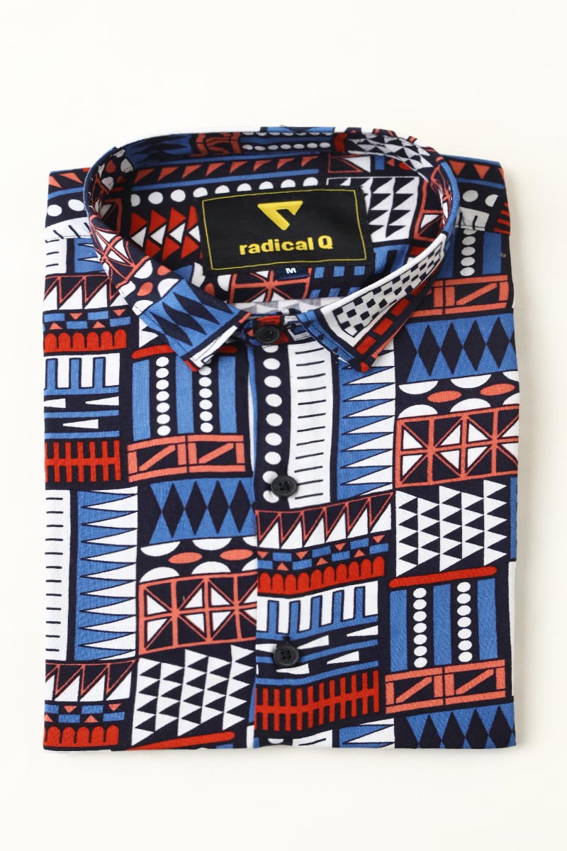Rayon Print Shirt