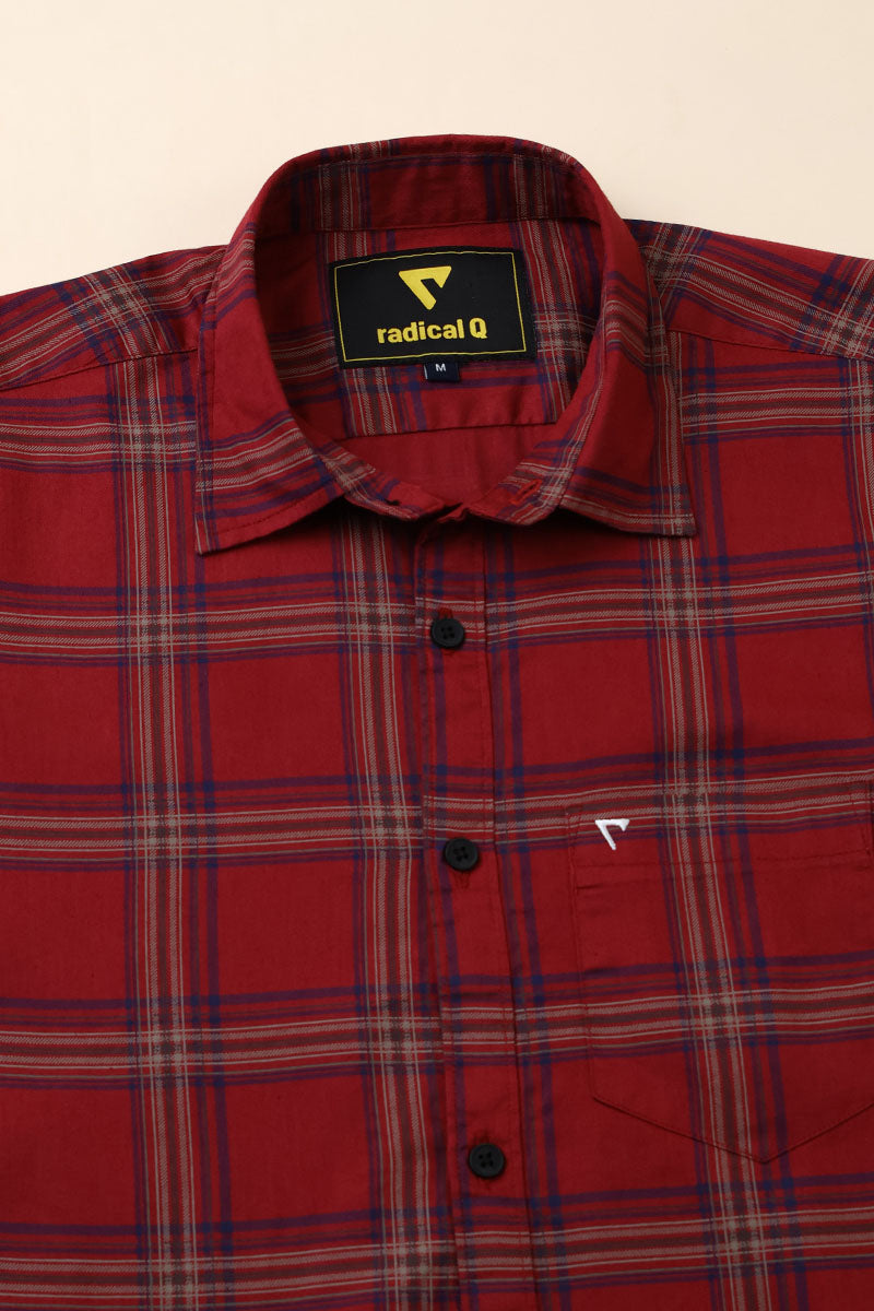 Red Checks Shirt