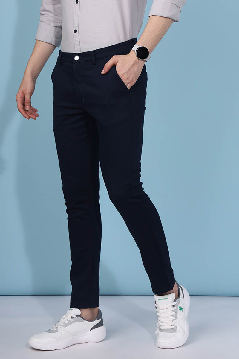 Navyblue Plain Trouser