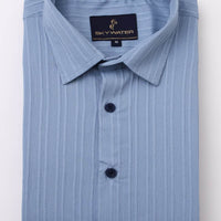 Blue Plain Shirt