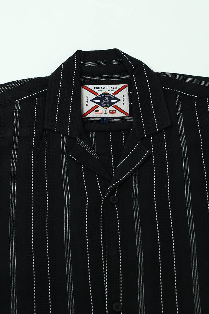 Black  Stripes  Shirt