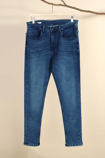 Knitted Denim Jeans