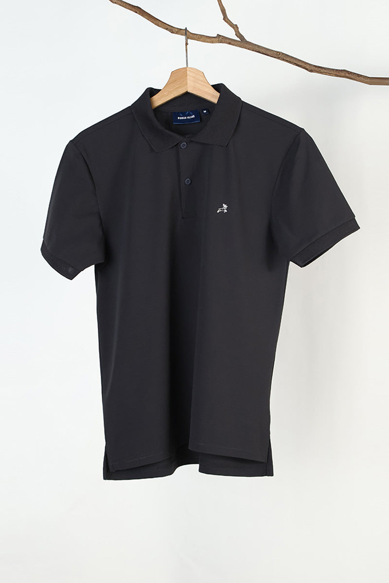 Lycra Collar Polo T-Shirt