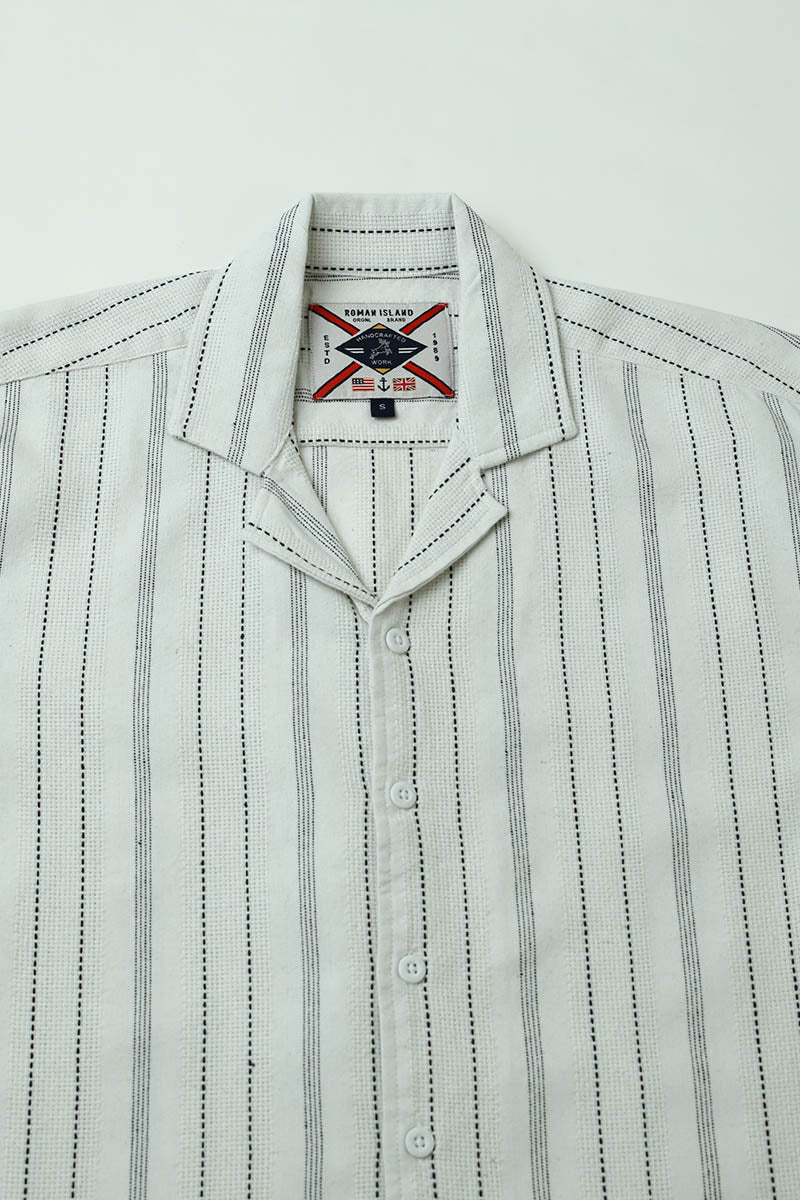 White  Stripes  Shirt