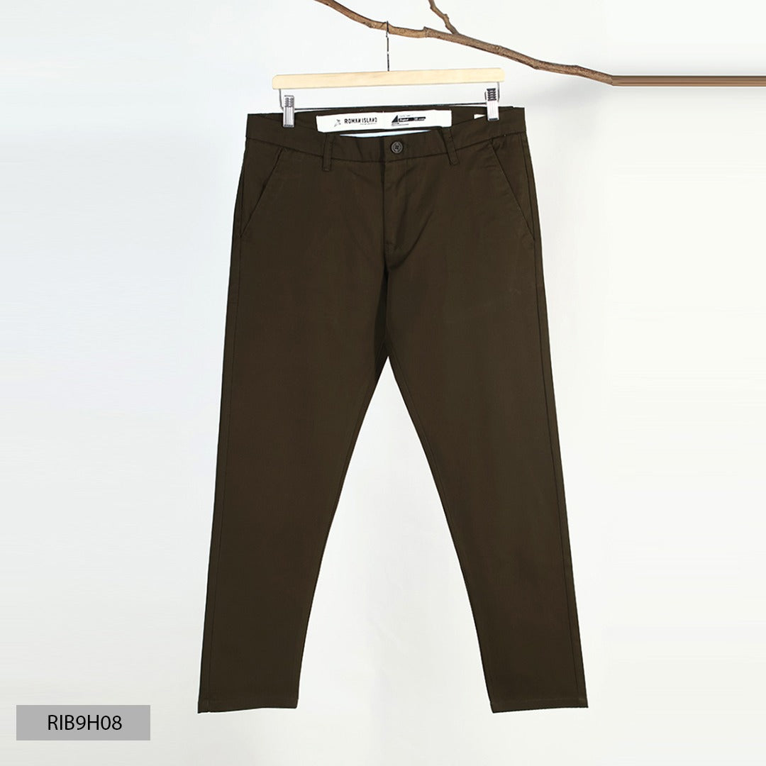 Peach Finish Cotton Chinos