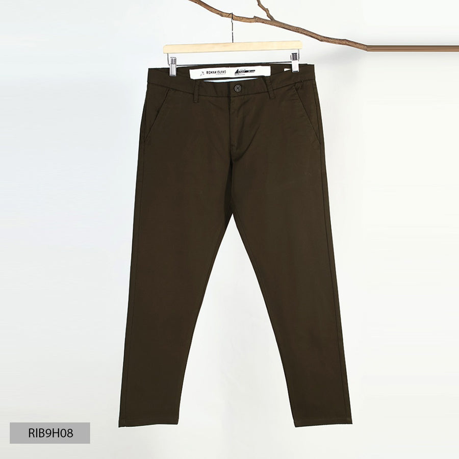 Peach Finish Cotton Chinos