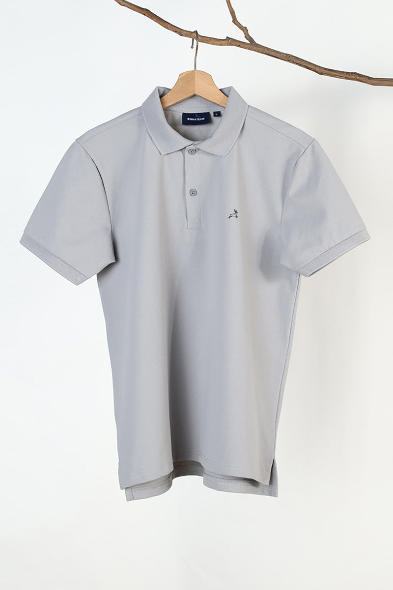 Lycra Collar Polo T-Shirt