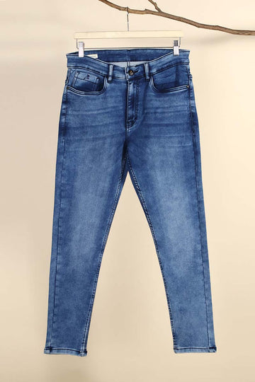 Knitted Denim Jeans