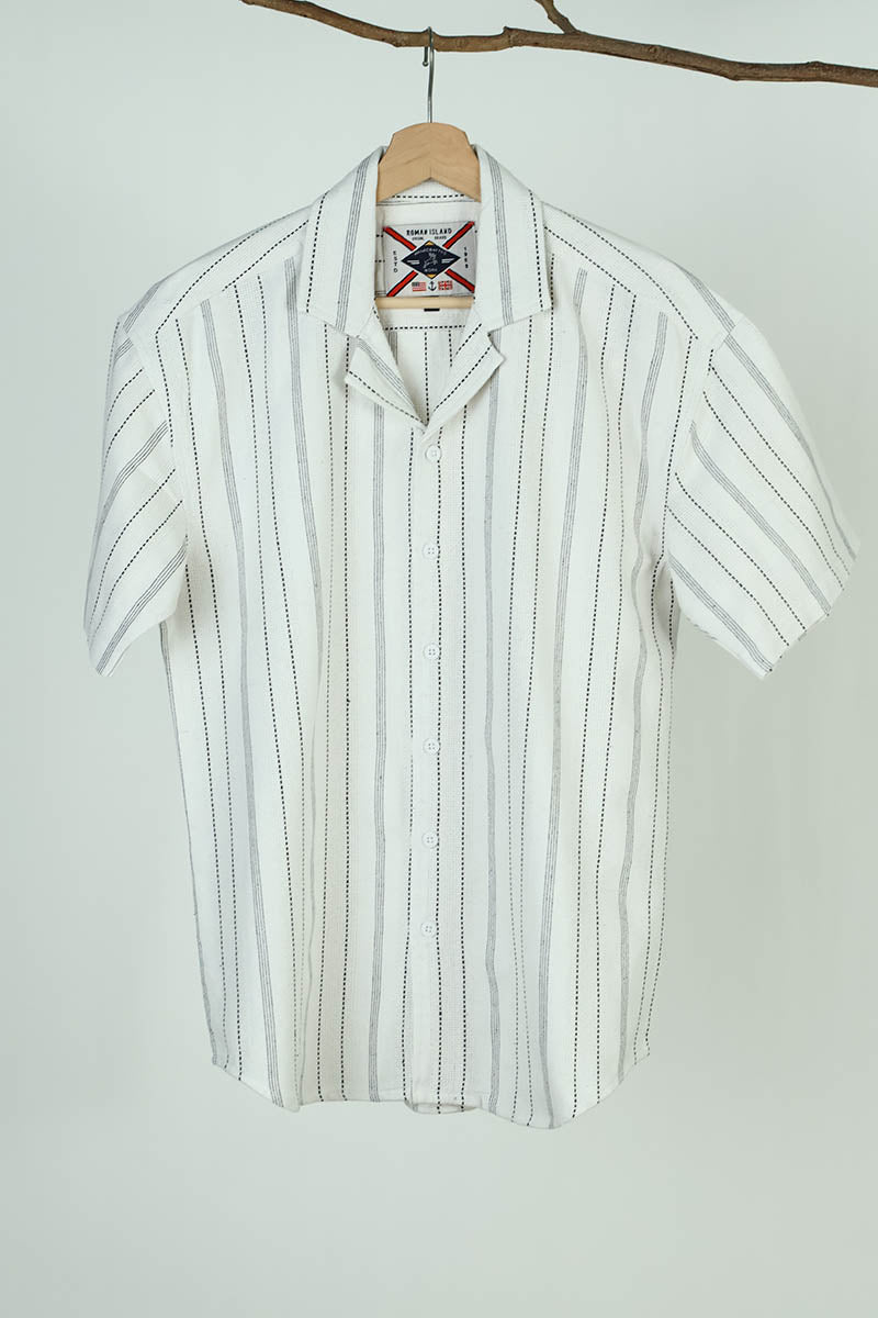 White  Stripes  Shirt