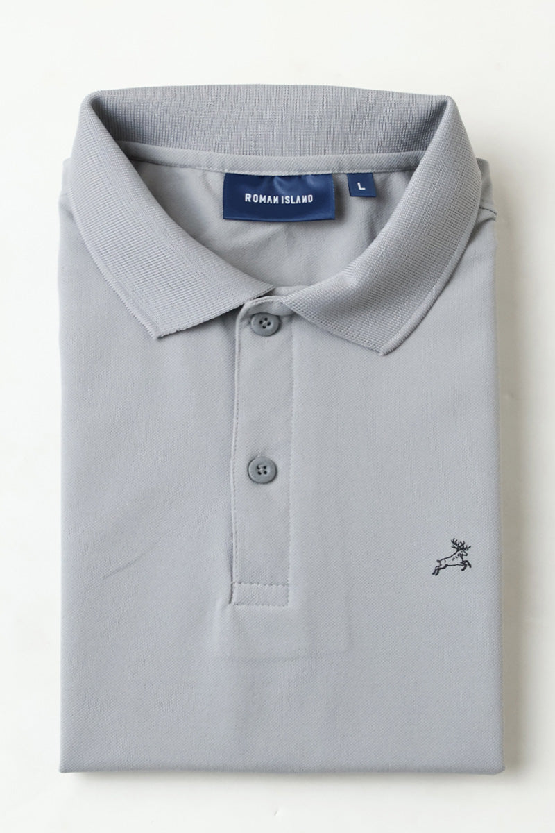 Lycra Collar Polo T-Shirt