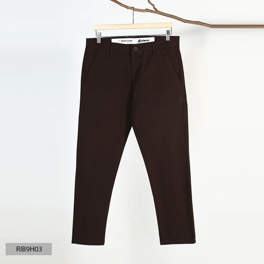 Peach Finish Cotton Chinos