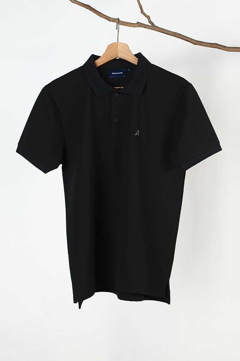 Lycra Collar Polo T-Shirt