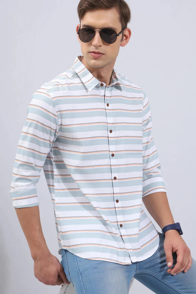 Grey Stripe Shirt