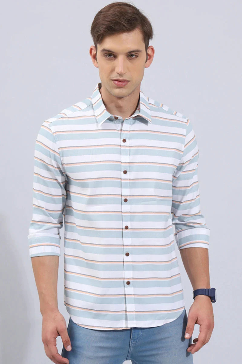 Grey Stripe Shirt