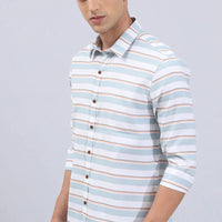 Grey Stripe Shirt