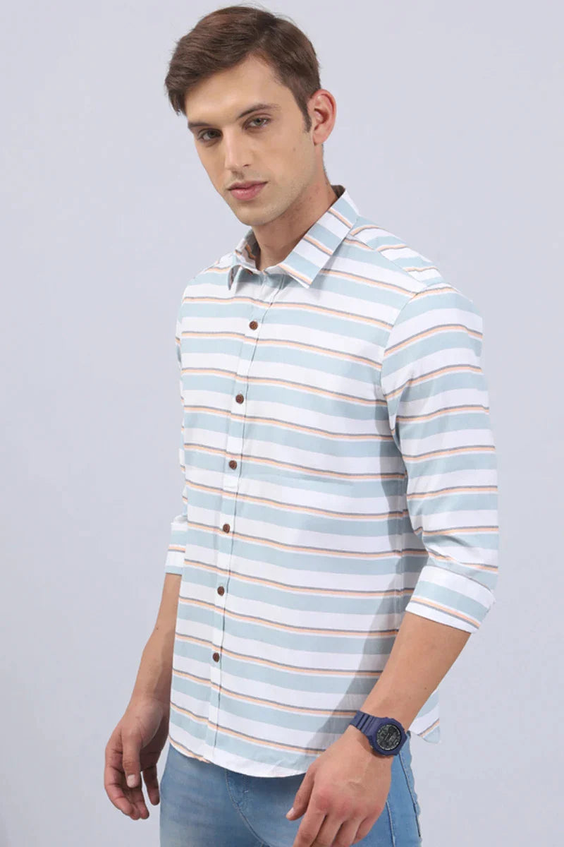 Grey Stripe Shirt