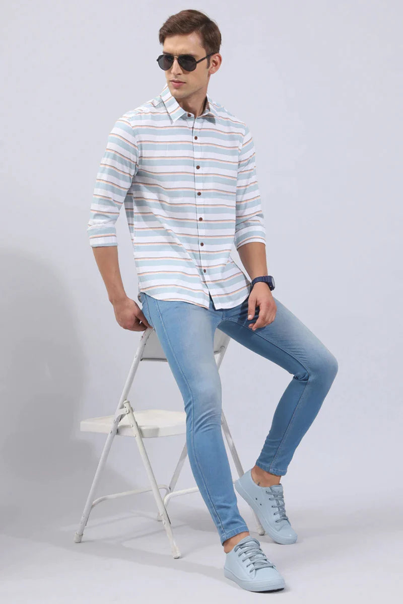 Grey Stripe Shirt