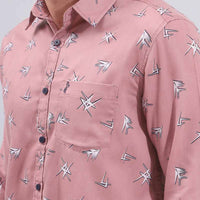 Pink Print Shirt