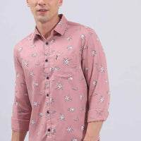 Pink Print Shirt