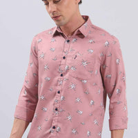 Pink Print Shirt